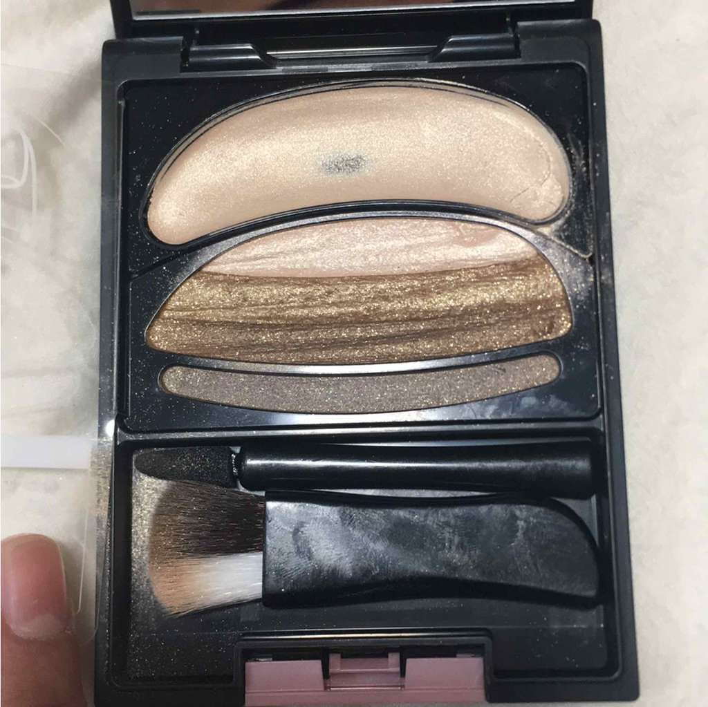 ブラシひと塗りシャドウ/オーブ/アイシャドウパレットを使ったクチコミ(2枚目)