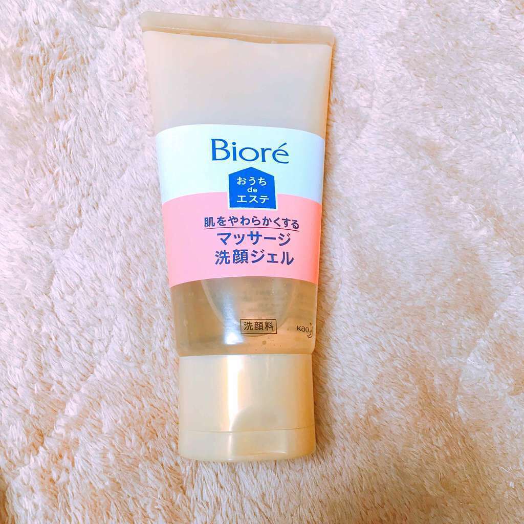 おうちdeエステ 肌をやわららかくする マッサージ洗顔ジェル/ビオレ/その他洗顔料を使ったクチコミ(1枚目)
