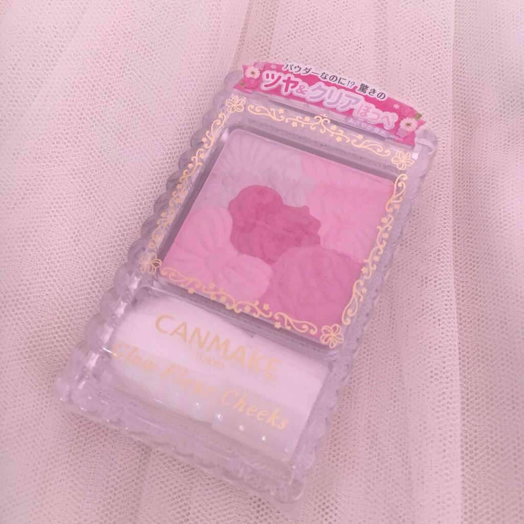 グロウフルールチークス/キャンメイク/パウダーチークを使ったクチコミ(1枚目)