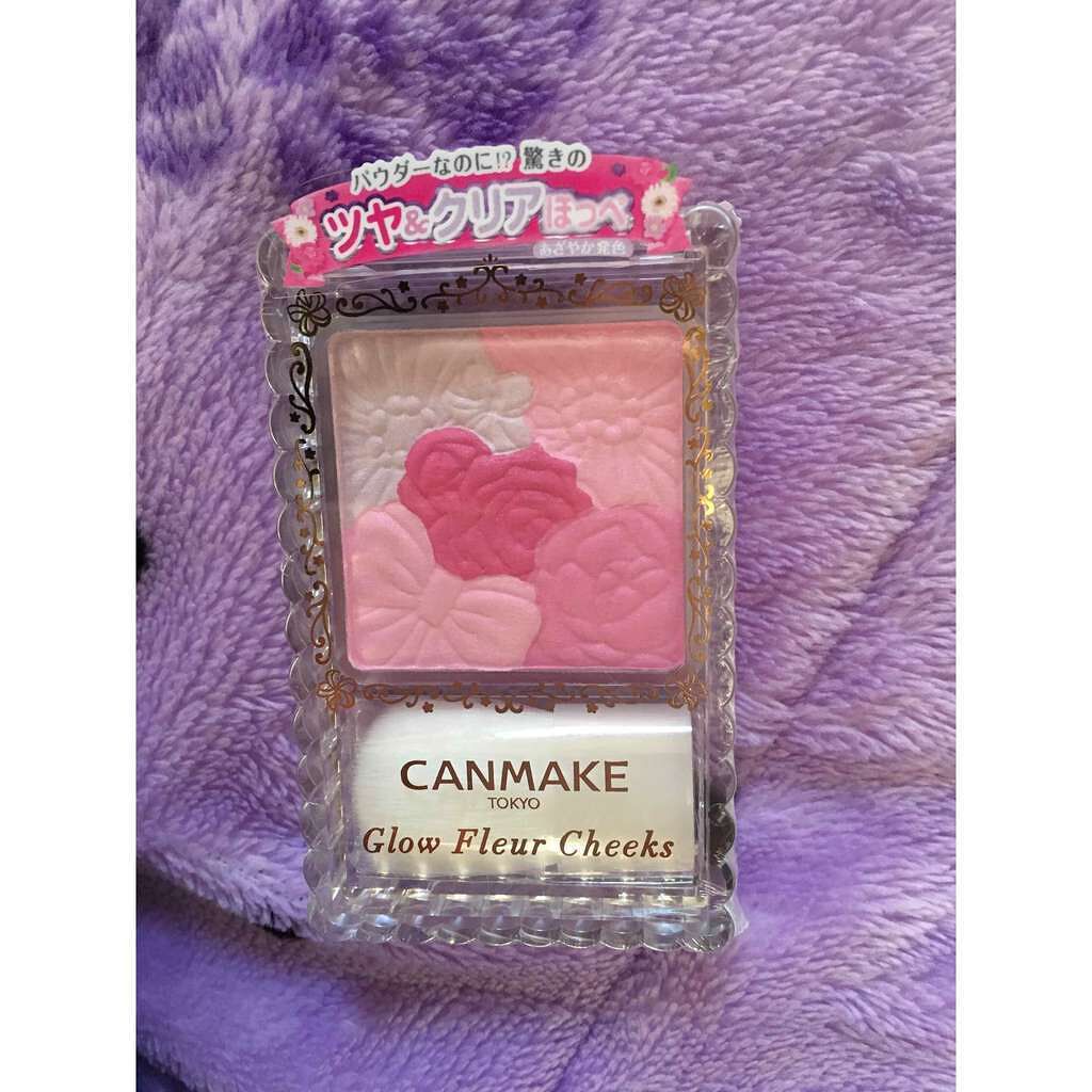 グロウフルールチークス/キャンメイク/パウダーチークを使ったクチコミ(1枚目)