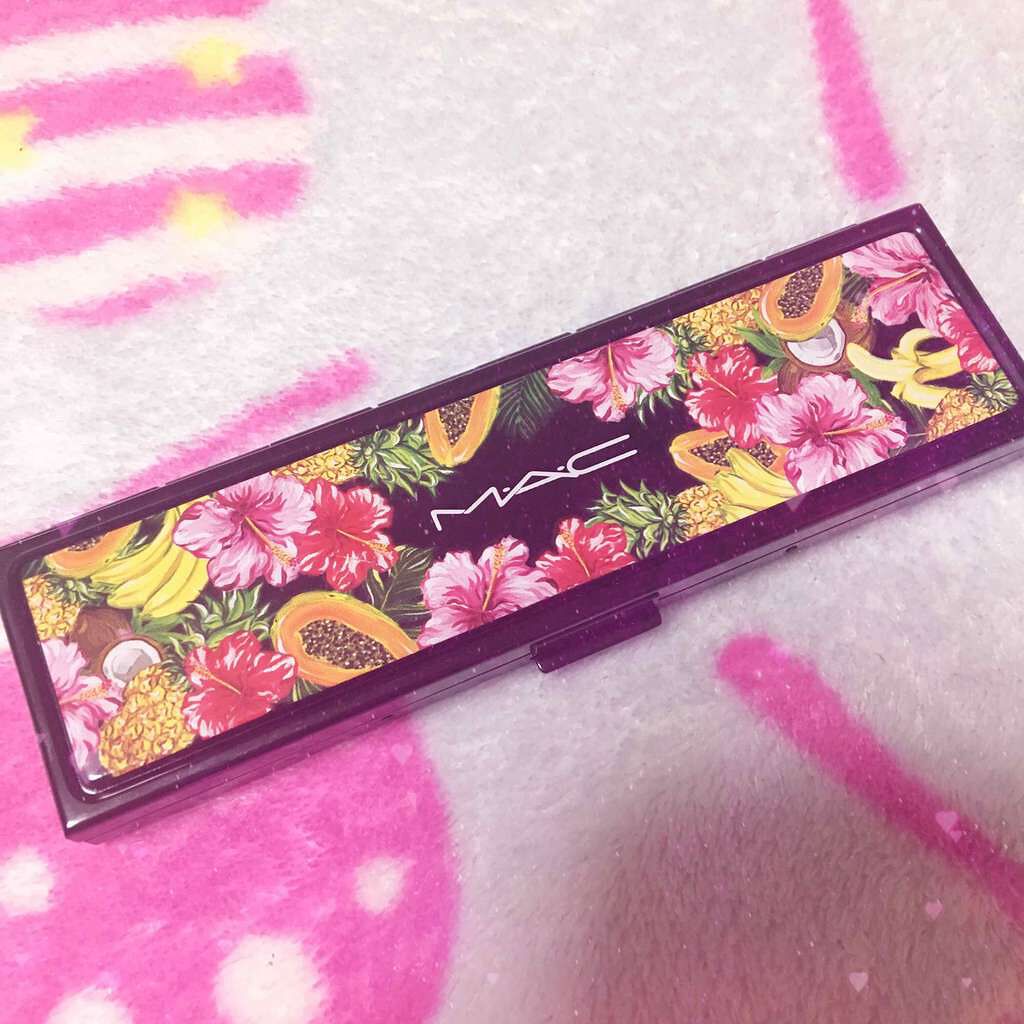 フルーティージューシーコレクション スモール アイシャドウ × 6/M・A・C/口紅を使ったクチコミ（1枚目）