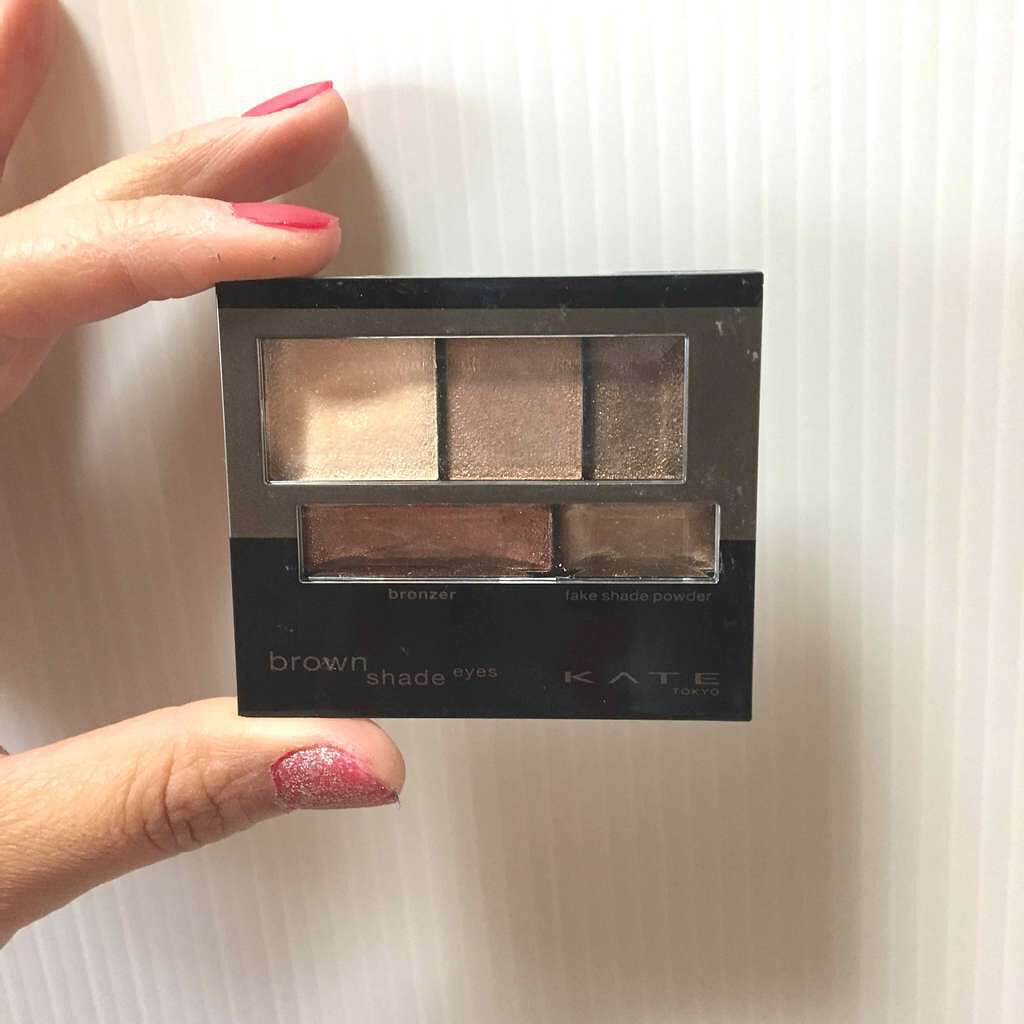 ブラウンシェードアイズN/KATE/アイシャドウパレットを使ったクチコミ(1枚目)