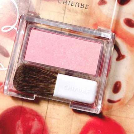 チーク カラー(ブラシ付)/ちふれ/パウダーチークを使ったクチコミ(2枚目)