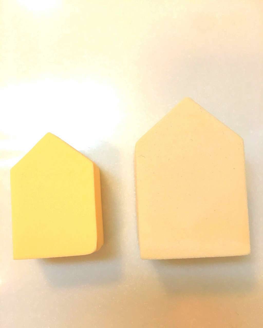 ジェリータッチスポンジ ハウス型/ロージーローザ/パフ・スポンジを使ったクチコミ（3枚目）