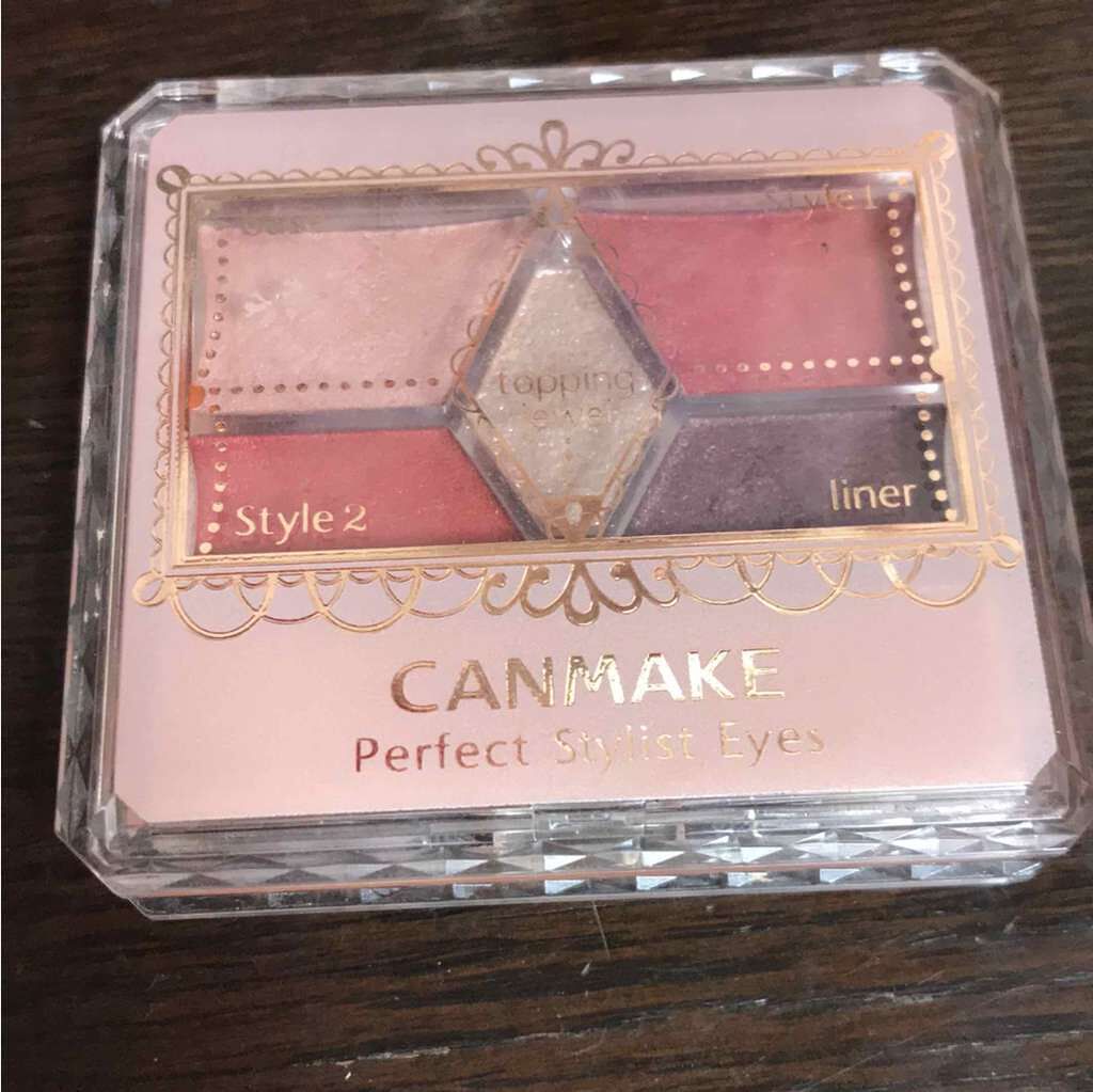 【旧品】パーフェクトスタイリストアイズ/キャンメイク/アイシャドウパレットを使ったクチコミ(1枚目)