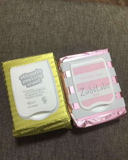 朝用ふき取り化粧水シート/ズボラボ/拭き取り化粧水を使ったクチコミ(1枚目)