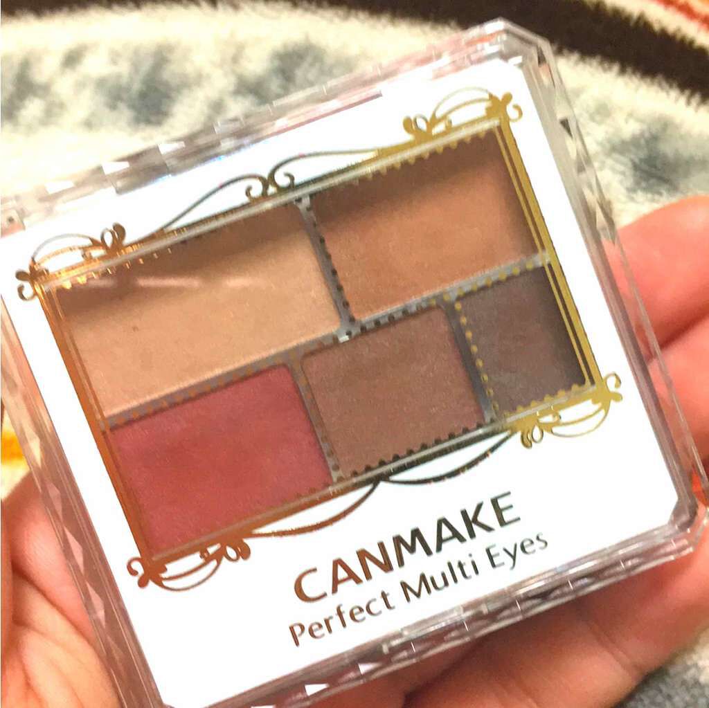 パーフェクトマルチアイズ/キャンメイク/アイシャドウパレットを使ったクチコミ(1枚目)