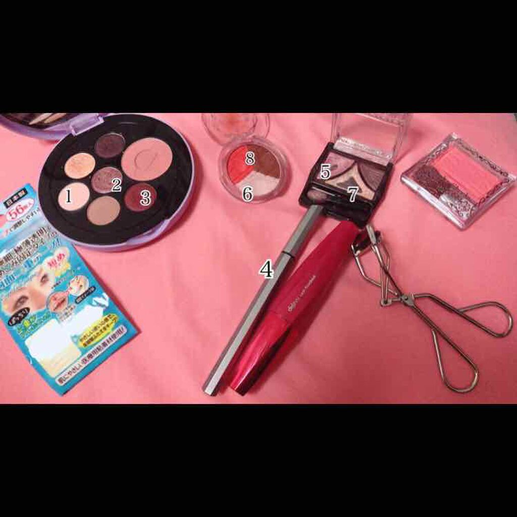 ジューシーピュアアイズ/キャンメイク/アイシャドウパレットを使ったクチコミ(2枚目)