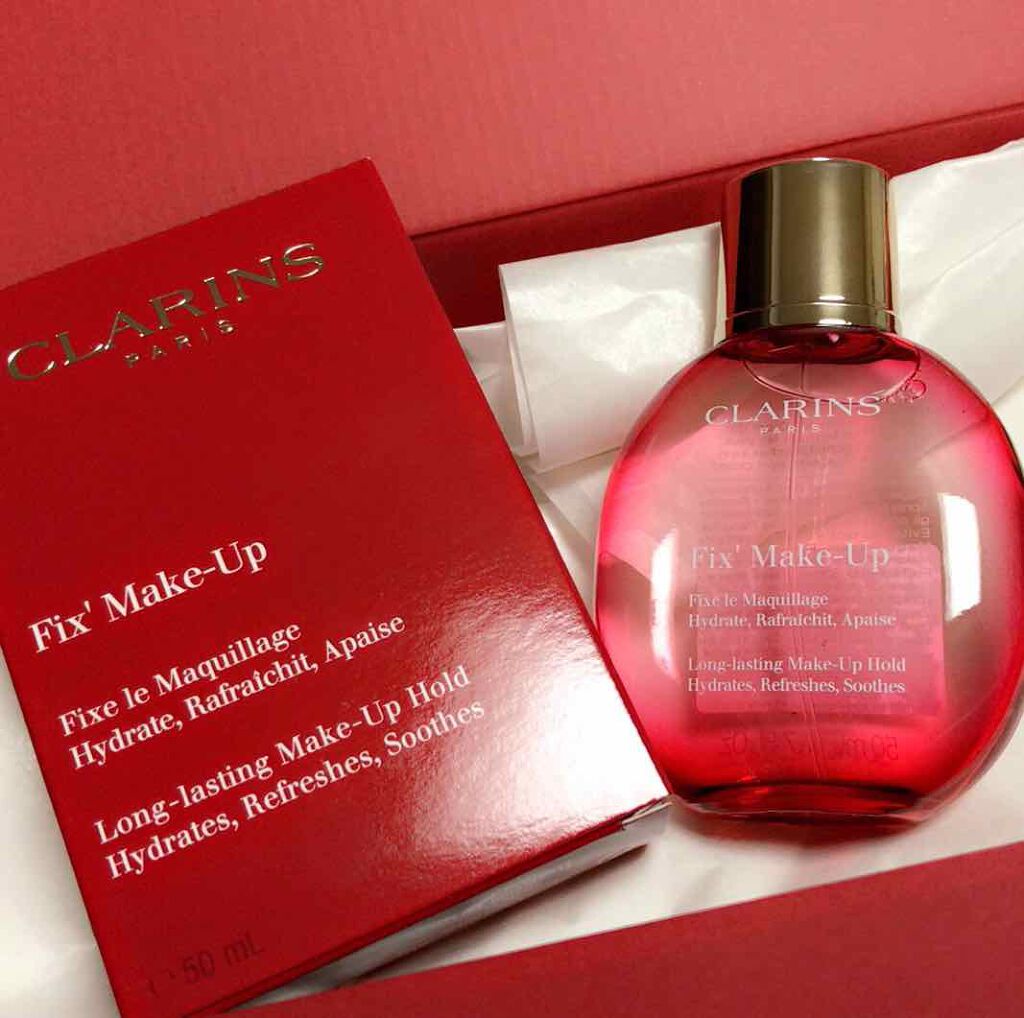 フィックス メイクアップ/CLARINS/ミスト状化粧水を使ったクチコミ(1枚目)