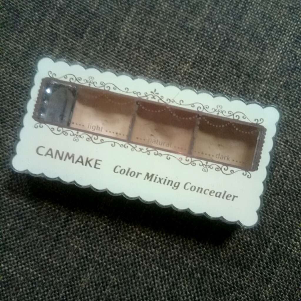 カラーミキシングコンシーラー/キャンメイク/パレットコンシーラーを使ったクチコミ(1枚目)