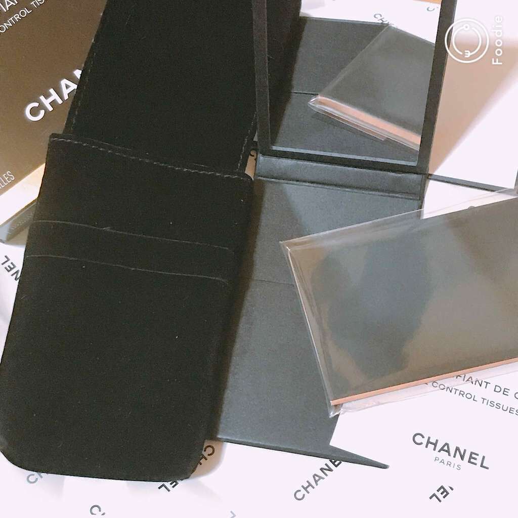 オイル コントロール ティッシュ/CHANEL/あぶらとり紙を使ったクチコミ(2枚目)