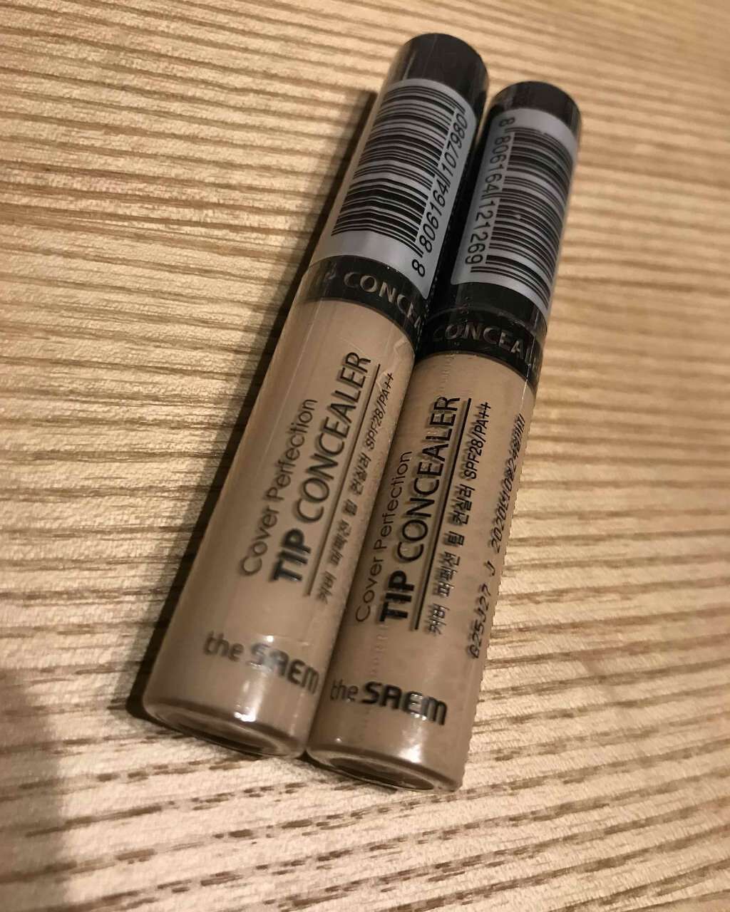 カバーパーフェクション チップコンシーラー/the SAEM/リキッドコンシーラーを使ったクチコミ(1枚目)