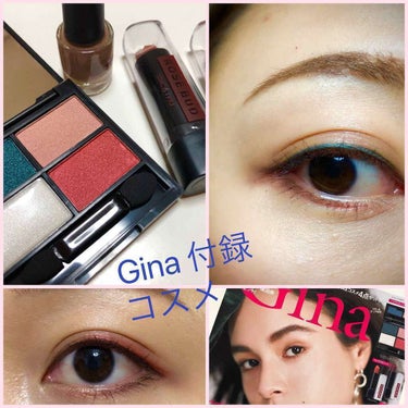 Gina 2017-2018Winterの付録 
ROSE BUDの色っぽコスメ4点セット
LIPSで投稿されているメイク写真を見て、めっちゃ欲しくなったので購入しました。

ハイライター入りの4色パレ