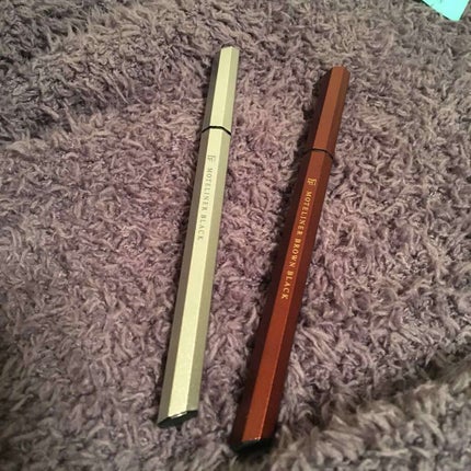 モテライナー リキッド ブラウンブラック/UZU BY FLOWFUSHI/リキッドアイライナーを使ったクチコミ(2枚目)