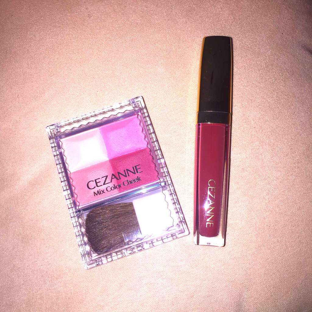 ミックスカラーチーク/CEZANNE/パウダーチークを使ったクチコミ(1枚目)