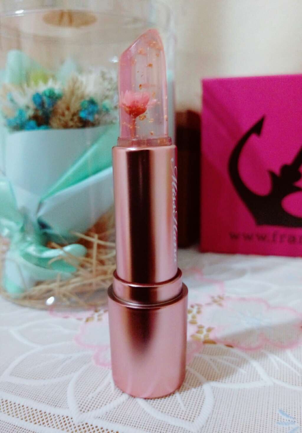 花娜小姐 水綻裂花瓣唇膏 /Miss Hana/口紅を使ったクチコミ(3枚目)