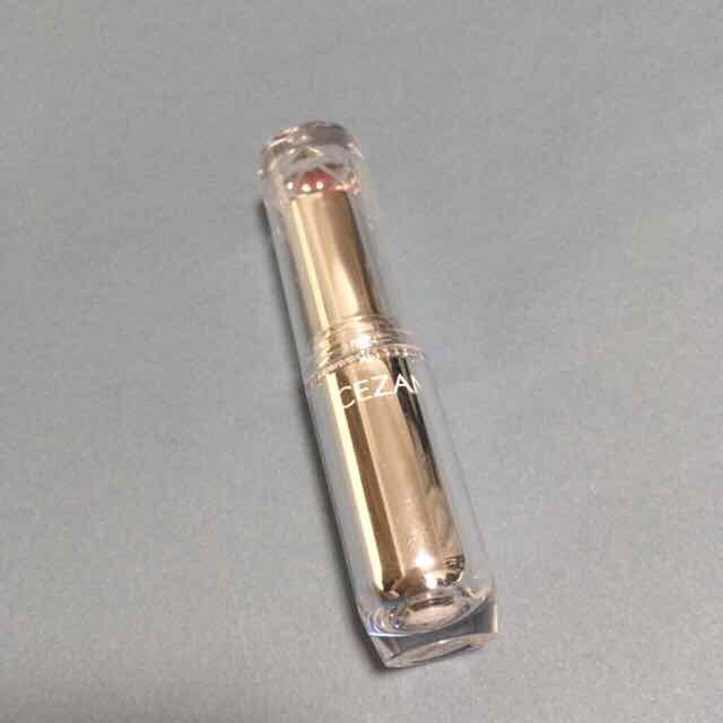 ラスティンググロスリップ/CEZANNE/口紅を使ったクチコミ(3枚目)