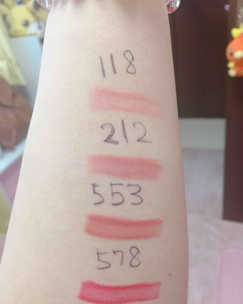 口紅(詰替用)/ちふれ/口紅を使ったクチコミ(4枚目)