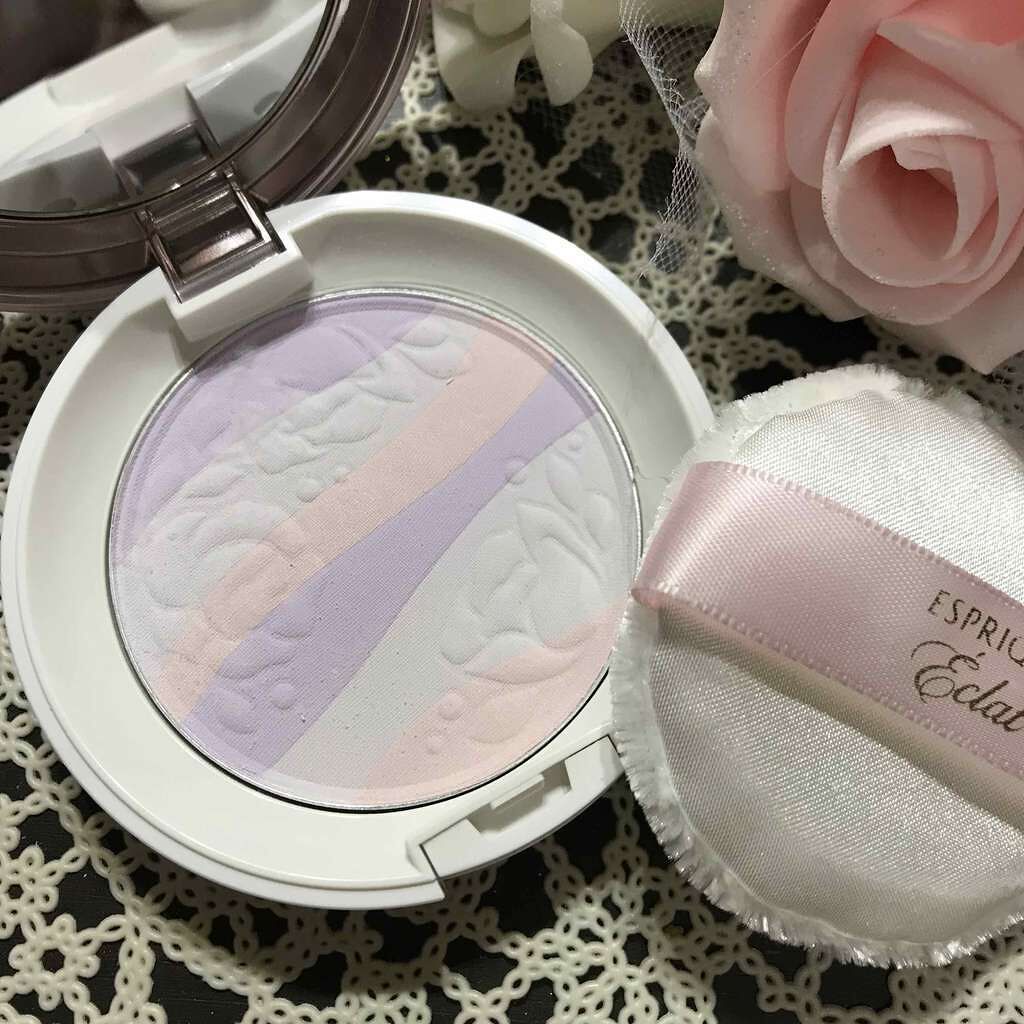 明るさ持続 おしろい/エスプリーク エクラ/プレストパウダーを使ったクチコミ（2枚目）