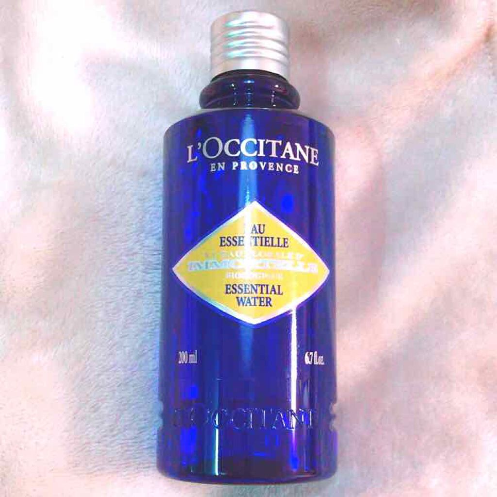 イモーテル プレシューズエッセンシャルフェースウォーター(旧)/L'OCCITANE/化粧水を使ったクチコミ(1枚目)