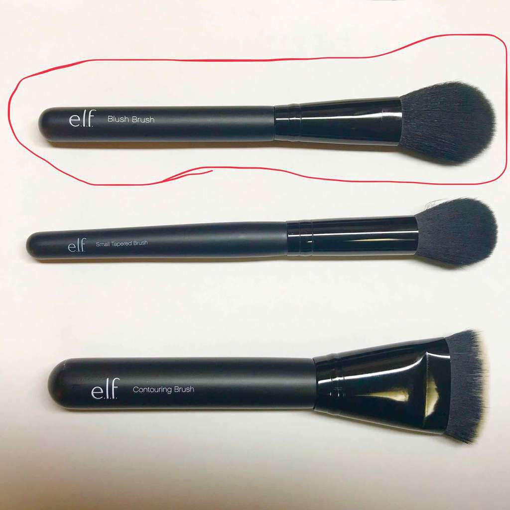 ブラッシュパレット/e.l.f. Cosmetics/パウダーチークを使ったクチコミ(3枚目)