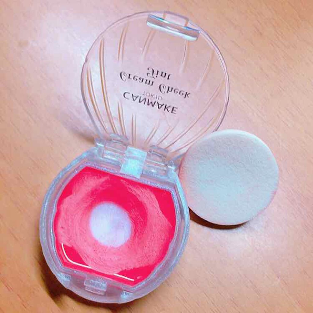 クリームチーク ティント/キャンメイク/ジェル・クリームチークを使ったクチコミ(1枚目)