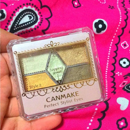 【旧品】パーフェクトスタイリストアイズ/キャンメイク/アイシャドウパレットを使ったクチコミ(1枚目)