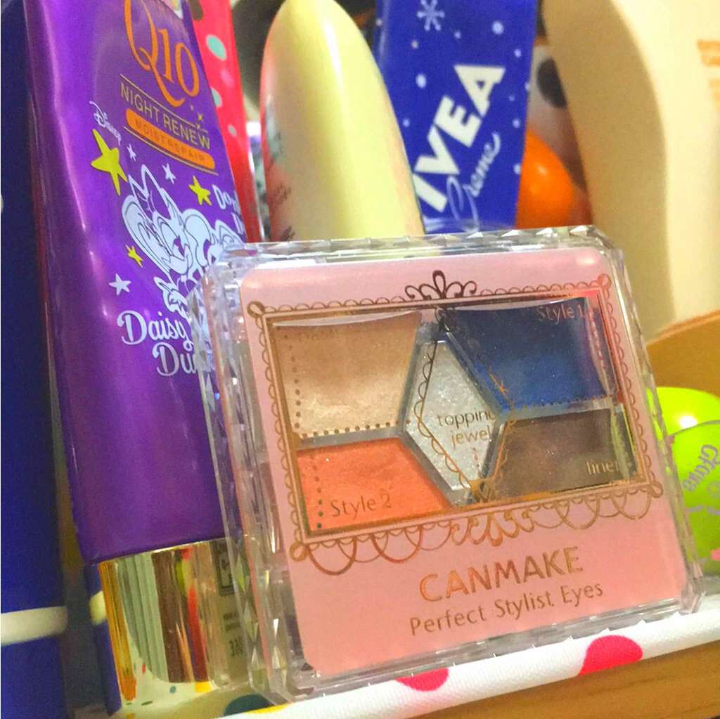 【旧品】パーフェクトスタイリストアイズ/キャンメイク/アイシャドウパレットを使ったクチコミ（1枚目）