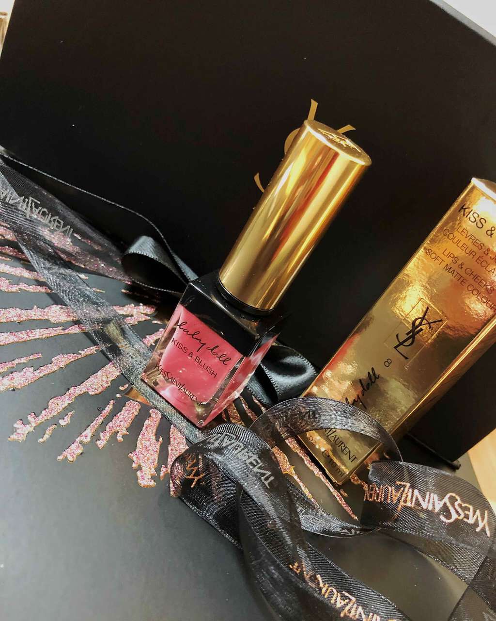 ベビードール キッス&ブラッシュ/YVES SAINT LAURENT BEAUTE/ジェル・クリームチークを使ったクチコミ(1枚目)