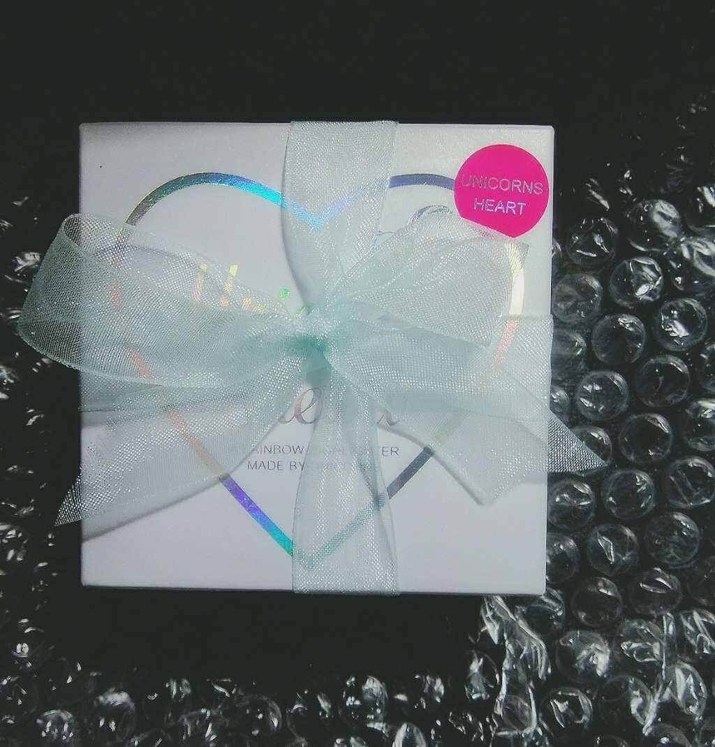 ハートハイライター ユニコーンハート/MAKEUP REVOLUTION/パウダーハイライトを使ったクチコミ(1枚目)