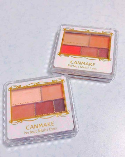 パーフェクトマルチアイズ/キャンメイク/アイシャドウパレットを使ったクチコミ(1枚目)