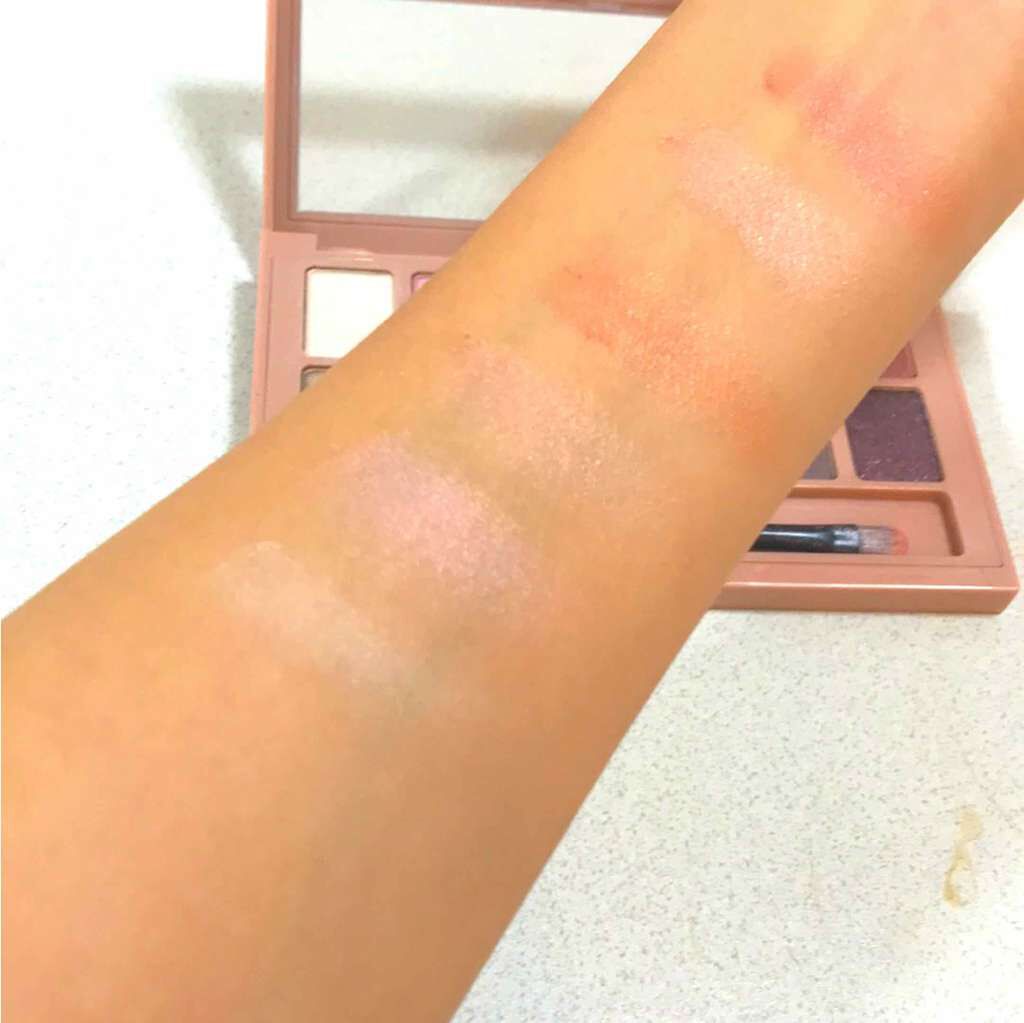 ヌードパレット ブラッシュド/MAYBELLINE NEW YORK/アイシャドウパレットを使ったクチコミ(2枚目)