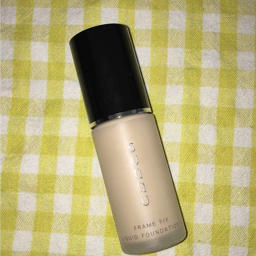 フレーム フィックス リキッド ファンデーション N/SUQQU/リキッドファンデーションを使ったクチコミ(1枚目)