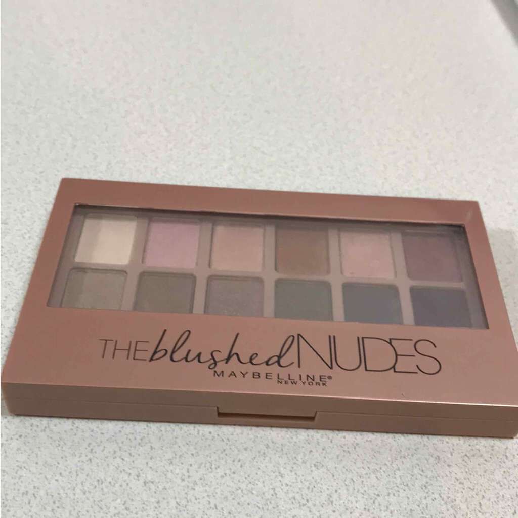 ヌードパレット ブラッシュド/MAYBELLINE NEW YORK/アイシャドウパレットを使ったクチコミ(1枚目)