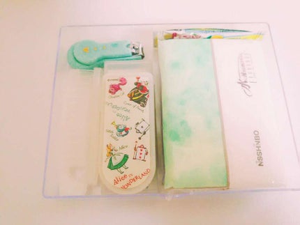 びゅうてぃ。 Disney爪切り/DAISO/ネイル用品を使ったクチコミ(1枚目)