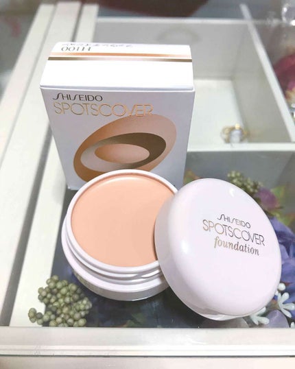 スポッツカバー ファウンデイション/SHISEIDO/クリームコンシーラーを使ったクチコミ(1枚目)