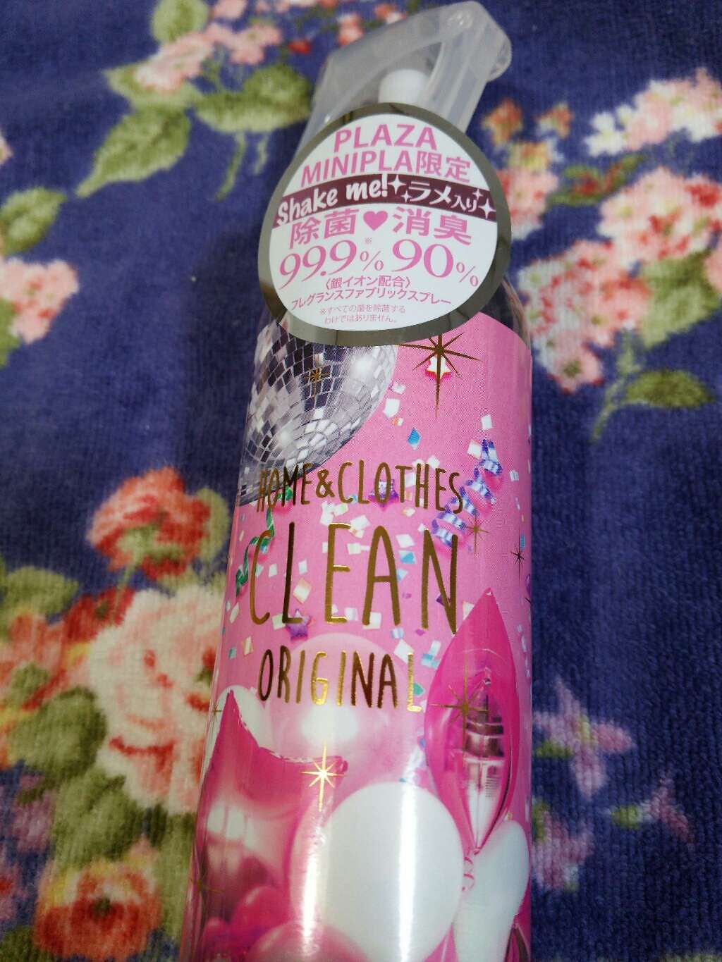 クリーンオリジナル フレグランスファブリックスプレー/CLEAN/ファブリックミストを使ったクチコミ(1枚目)