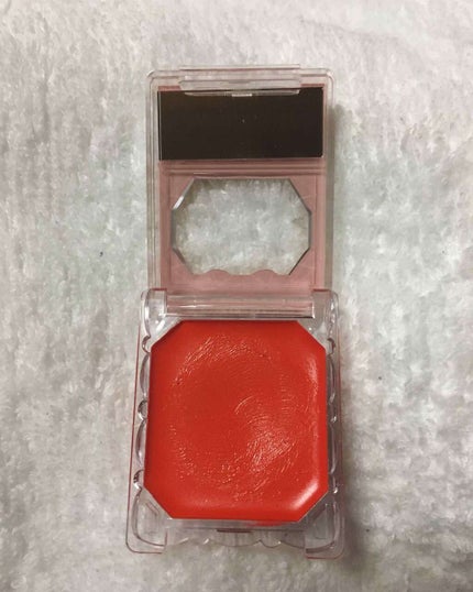 リップ&チーク ジェル 02 アップルマンゴーパフェ/キャンメイク/ジェル・クリームチークを使ったクチコミ(2枚目)