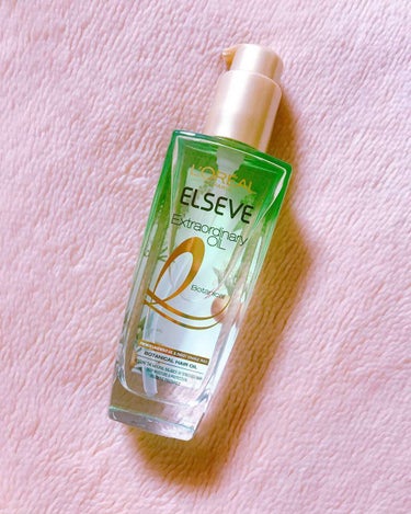 髪質変わるオイル💫
💆‍♀️L’OREAL PARIS 
ELSEVE Extraordinary OIL Botanical oil

ドライヤーの前後とお出かけ前のセットした後に使っています。ストレ