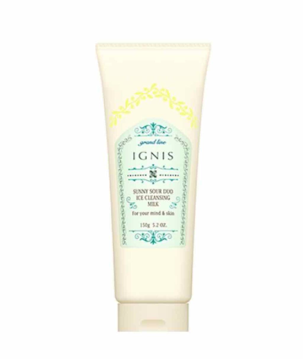サニーサワー デュオ アイス クレンジング ミルク/IGNIS/ミルククレンジングを使ったクチコミ（1枚目）