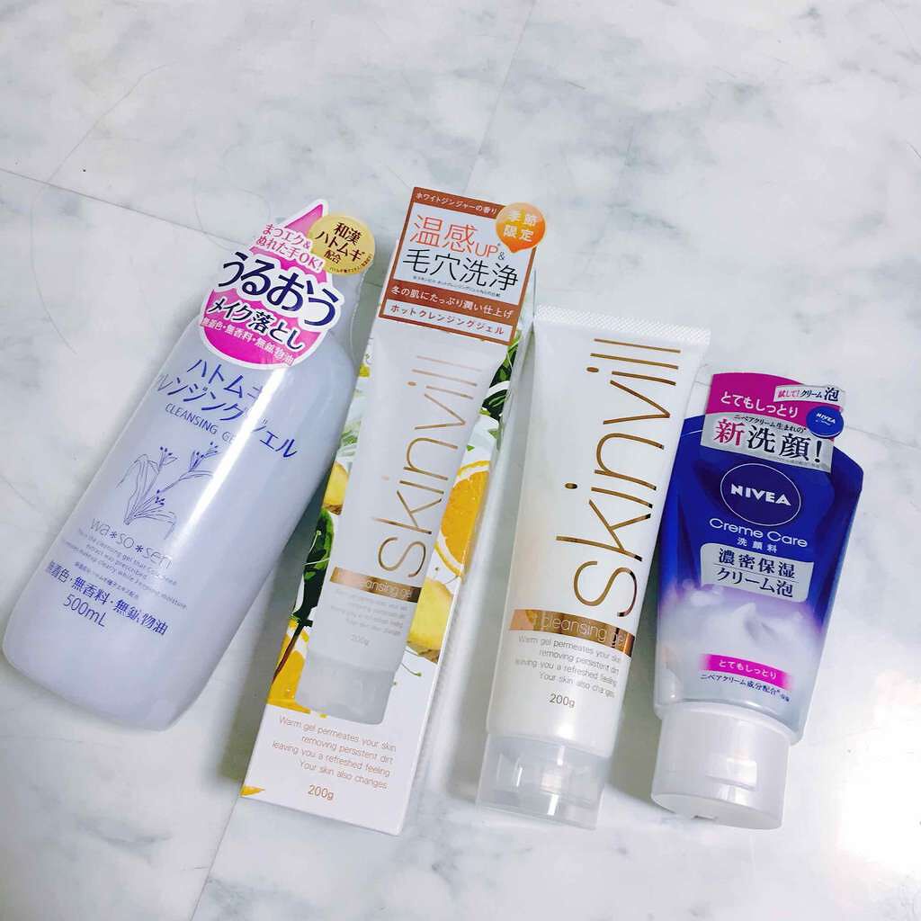 ホットクレンジングジェル(旧)/skinvill/クレンジングジェルを使ったクチコミ（1枚目）