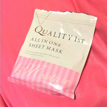 オールインワンシートマスク モイストEX/クオリティファースト/シートマスク・パックを使ったクチコミ(1枚目)
