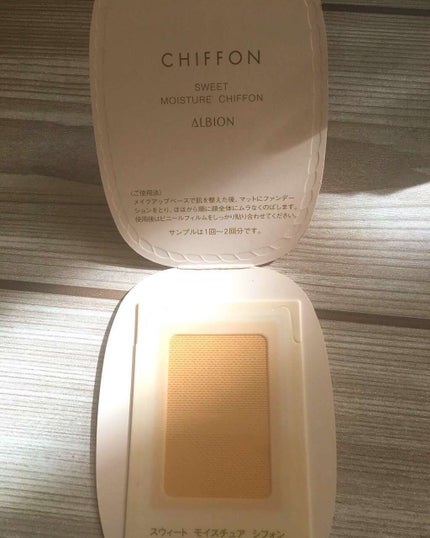 アルビオン スウィート モイスチュア シフォン/ALBION/パウダーファンデーションを使ったクチコミ(2枚目)