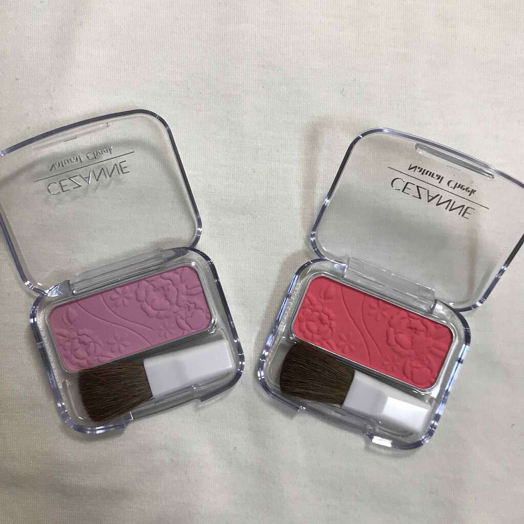 ナチュラル チークN/CEZANNE/パウダーチークを使ったクチコミ（2枚目）