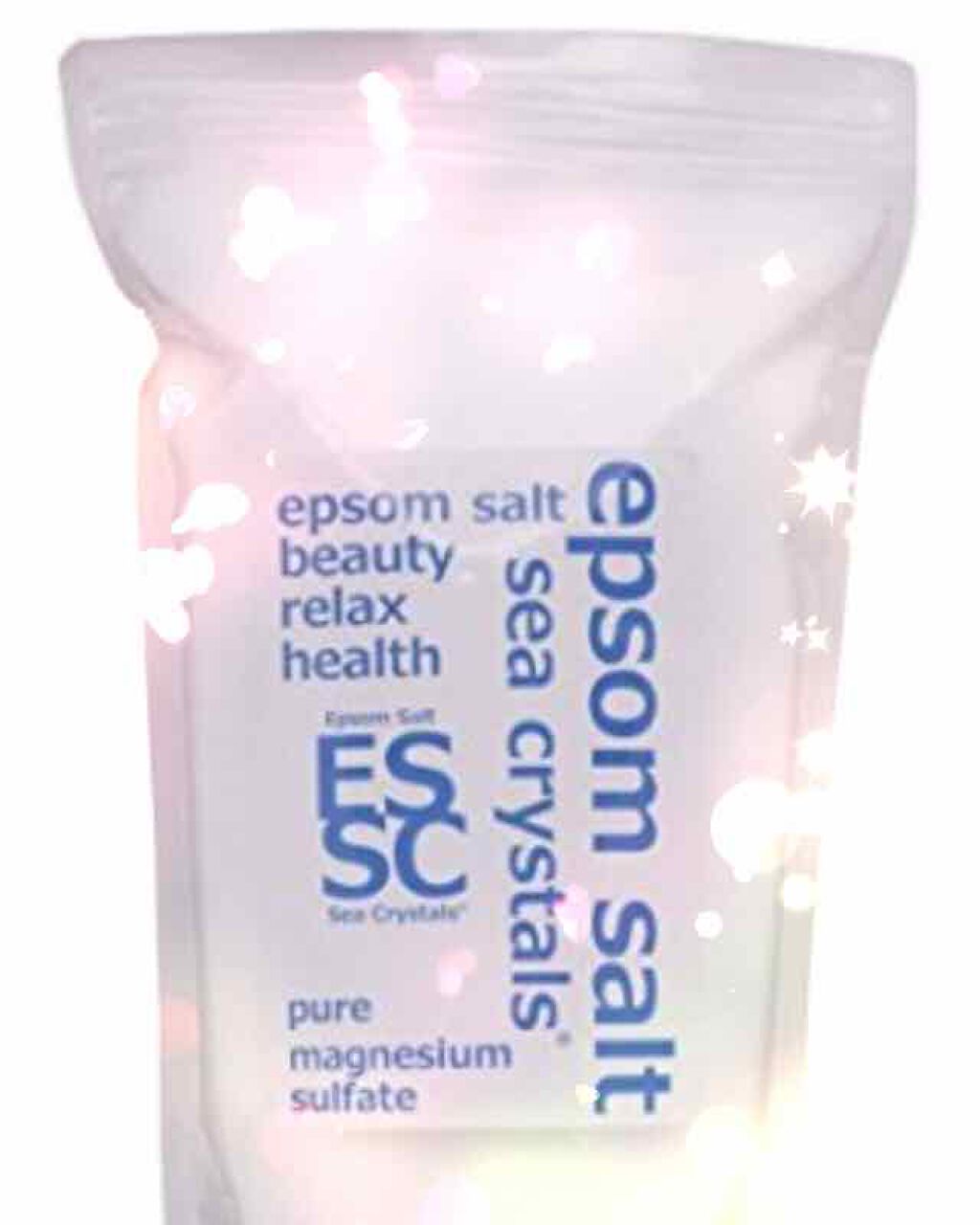 シークリスタルス エプソムソルト オリジナル/sea crystals/無機塩系入浴剤を使ったクチコミ(1枚目)