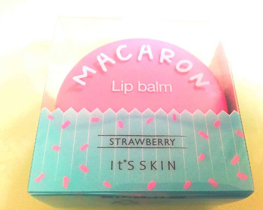 マカロンリップバーム/It's skin/リップバームを使ったクチコミ（1枚目）
