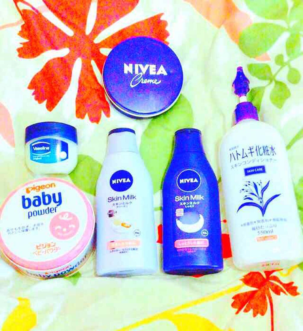 スキンミルク(しっとり)/ニベア/ボディミルクを使ったクチコミ（1枚目）