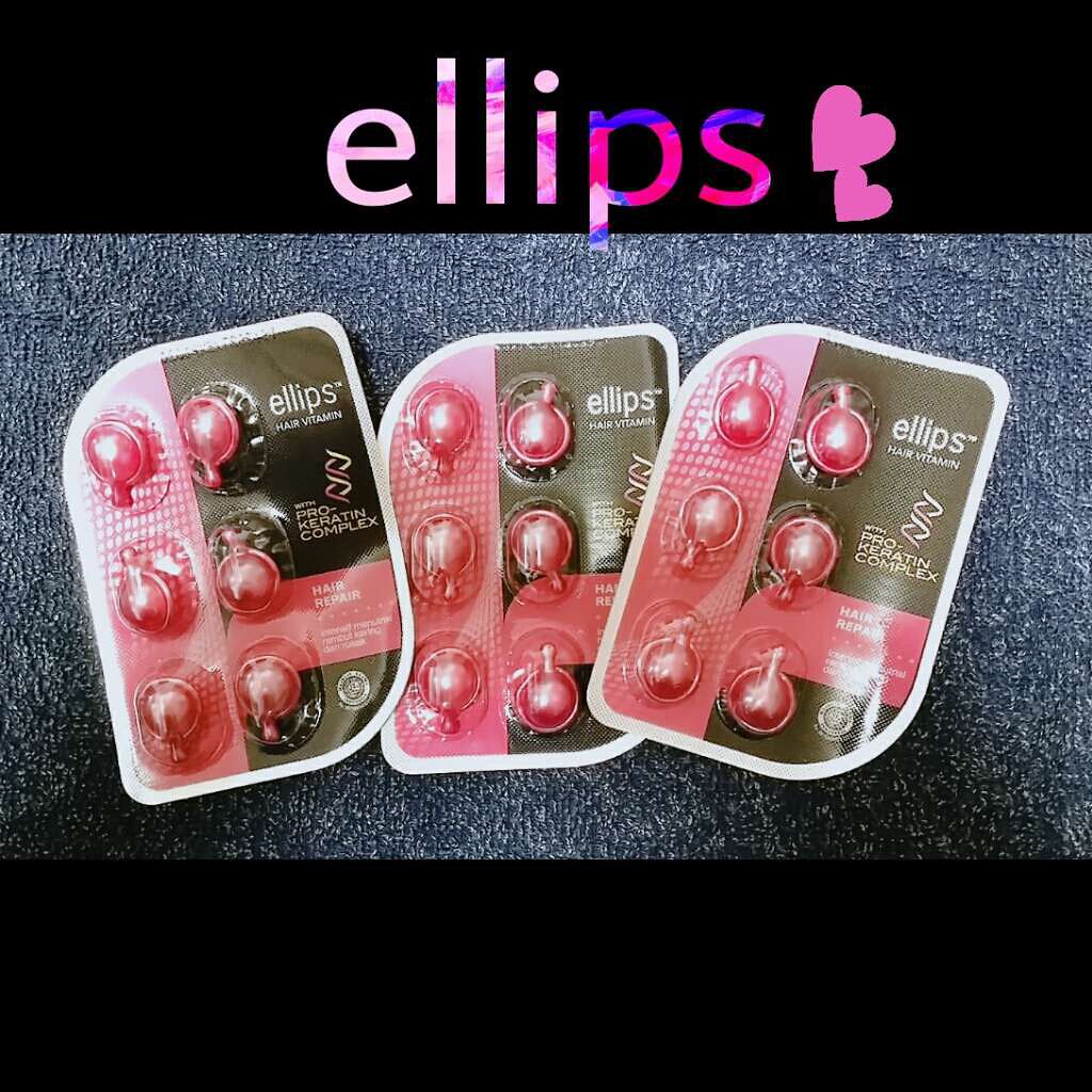 ヘアーオイル【トリートメント】/ellips/ヘアオイルを使ったクチコミ(1枚目)
