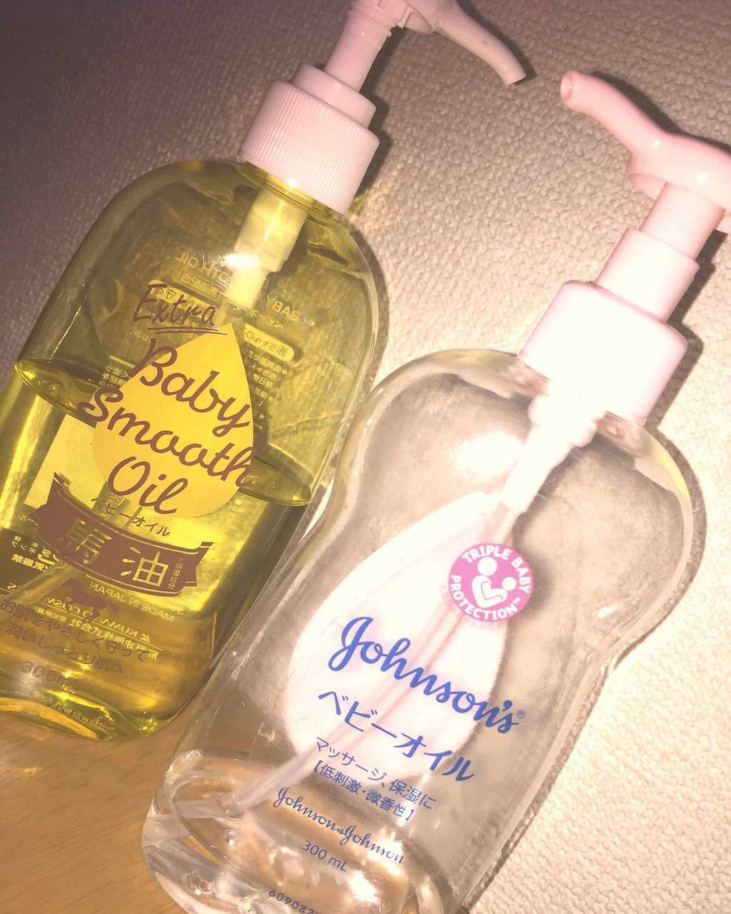 ジョンソン ベビーオイル 無香料/ジョンソンベビー/ボディオイルを使ったクチコミ(1枚目)
