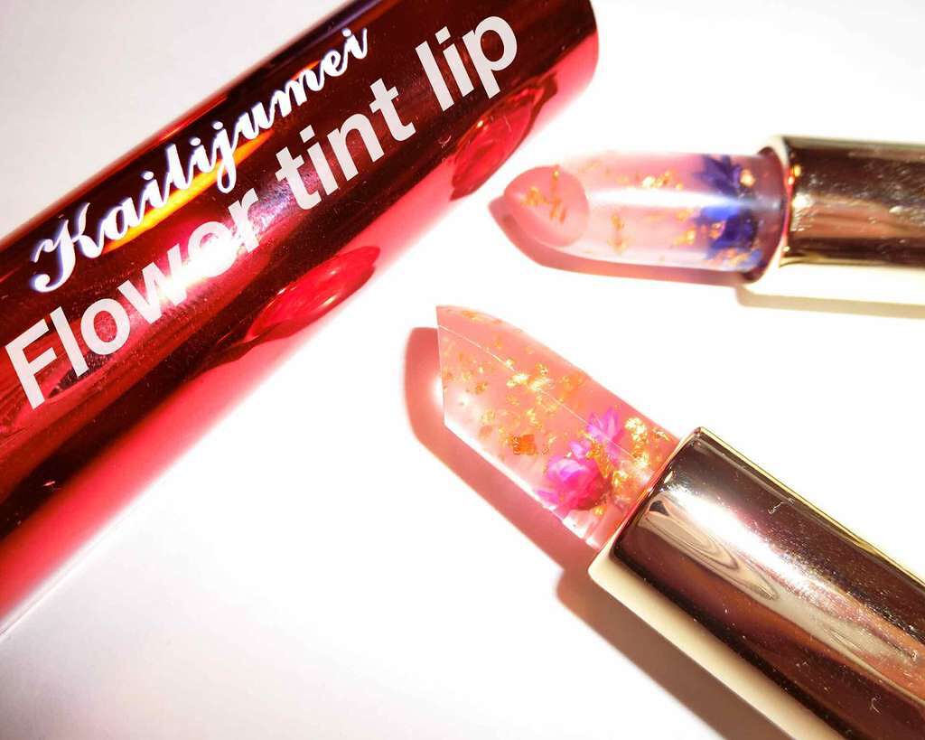 フラワーリップスティック/Kailijumei/口紅を使ったクチコミ(1枚目)